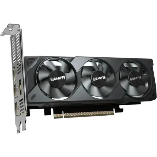 Gigabyte GeForce RTX 5050 OC Low Profile 8G Graphics Card, 8GB GDDR6, 128-Bit, Boost 2587MHz, PCIe 5.0, DLSS 4, Model GV-N5050OC-8GL