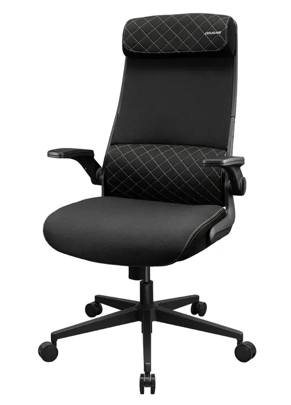 COUGAR STRYDER Ergonomic Gaming Chair Linen Fabric - Black