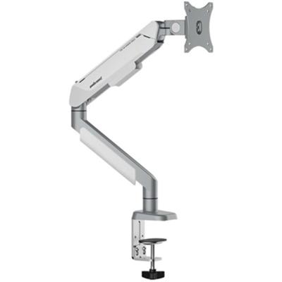 AndaSeat STEALTH PRO II A9 Ergonomic Single Monitor Arm, Grey White, AD-W-A9-1S-FW