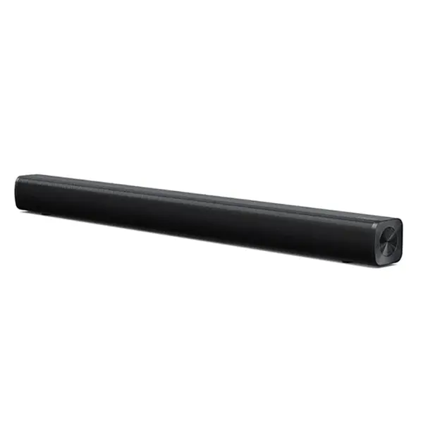 Xiaomi Soundbar 2.0ch, 2x15W Full-Range Racetrack Speakers, Bluetooth 5.3, SPDIF Optical and AUX Ports, One-Piece Metal Mesh Cover, Black