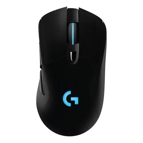 Logitech G703 LIGHTSPEED Wireless Gaming Mouse with HERO Sensor | 12000 DPI | RGB | Black