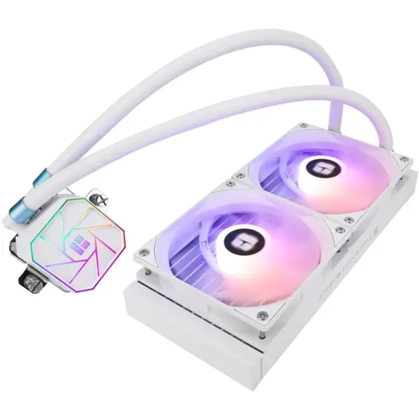 Thermalright Aqua Elite 240 WHITE V3 All-in-One (AIO) Liquid CPU Cooler - 240mm Radiator