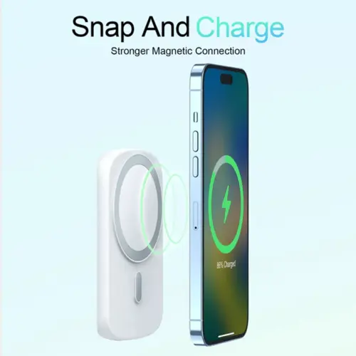 Joyroom JR-W030 20W 6000mah Magnetic Wireless Power Bank With Ring Holder