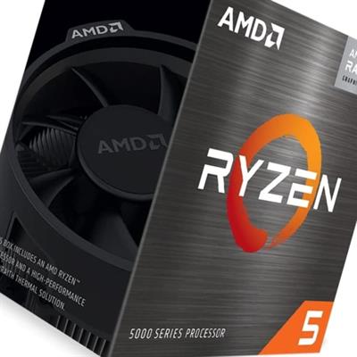 AMD Ryzen 5 5600G Desktop Processor 6-Core 12-Thread Up to 4.4GHz with Radeon Vega 7 Integrated Graphics AM4 CPU