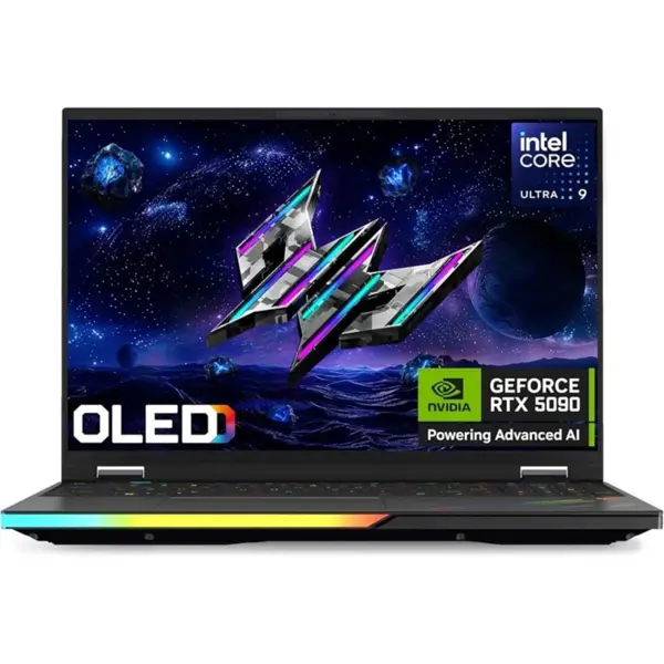 Acer Predator Helios 16 AI PH16-73-95Q8 Gaming Laptop, Core Ultra 9-275HX, 64GB DDR5, 2TB SSD, RTX 5090 24GB, 16" WQXGA OLED 240Hz, Windows 11, Backlit Keyboard, Black (Official Warranty)