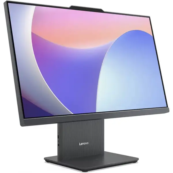 Lenovo IdeaCentre AIO 24IRH9 Desktop Computer, Intel Core i5-13420H, 8GB RAM, 512GB SSD, 23.8 Inch FHD IPS 100Hz Display, Intel UHD Graphics, ENG-ARAB Keyboard and Mouse, Luna Grey, F0HN000TAX (Official Warranty)