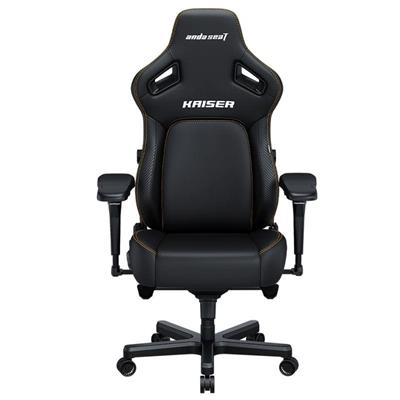 AndaSeat Kaiser 4 L Ergonomic Gaming Chair Elegant Black Premium Leather