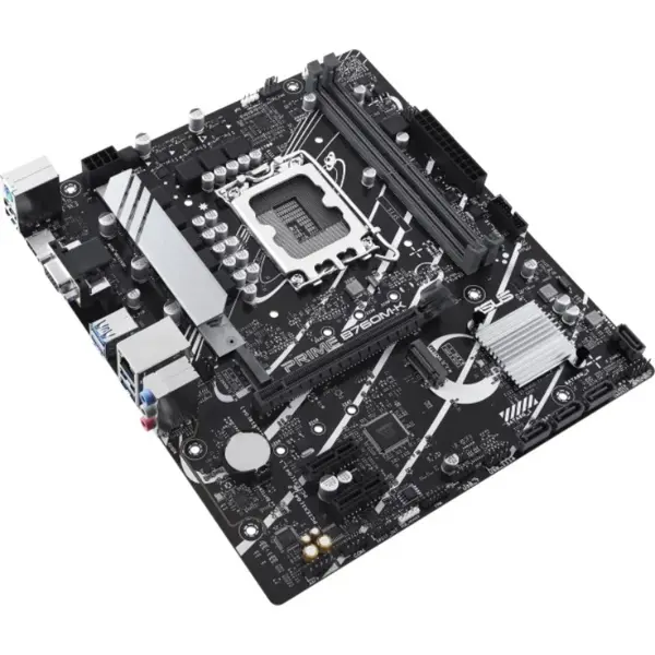 ASUS Prime B760M-K Intel® B760 LGA 1700 mATX Motherboard DDR5 - Aura Sync - Ready for Advanced AI PC