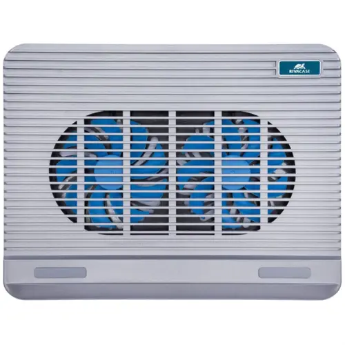 RIVACASE 5555 Cooling Pad for Laptops Up to 15.6" - Ergonomic Dual Fan Design