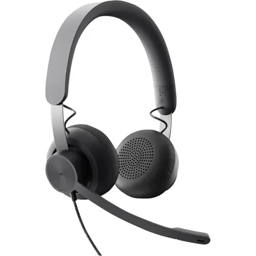 Logitech ZONE Wired USB-C Headset with USB-A Adapter | UC Version