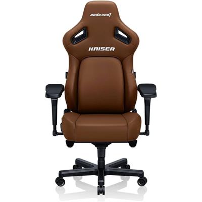 AndaSeat Kaiser 4 L Ergonomic Gaming Chair Bentley Brown Premium Leather
