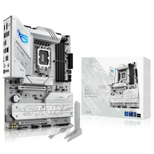 ASUS ROG Strix B860-A Gaming WiFi B860 LGA 1851 ATX Motherboard – DDR5, PCIe 5.0, Wi-Fi 7, Core Ultra Ready, 4x M.2