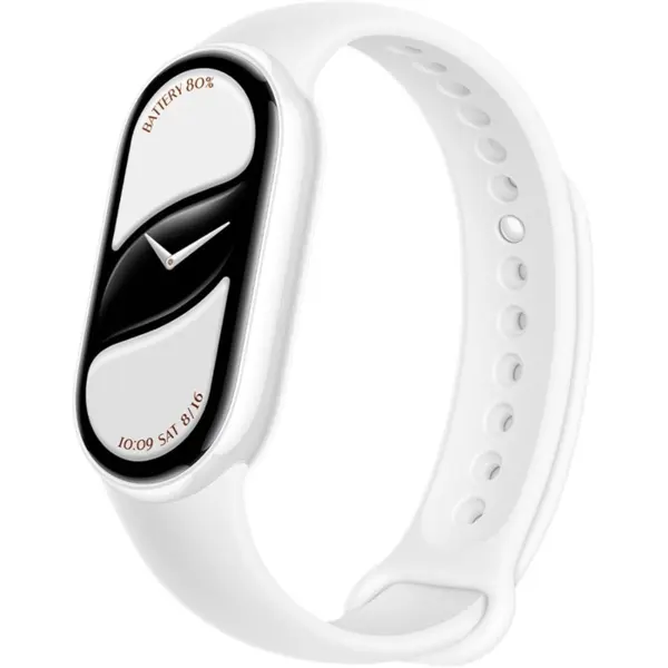 Xiaomi Mi Smart Band 10 Ceramic Edition Fitness Tracker – 1.72″ AMOLED Display, 21-Day Battery, Heart Rate & Multi-Sport Tracking (Pearl White)