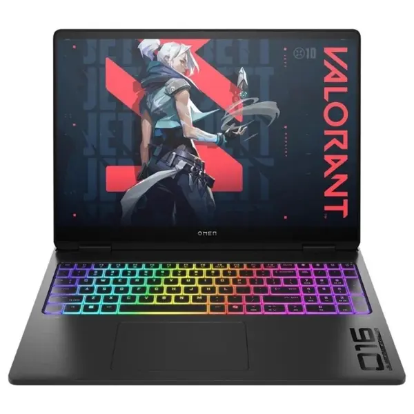 HP Omen Max 16-AH0097NR Gaming Laptop, Intel Core Ultra 9 275HX, 32GB DDR5-5600MT/s, 1TB M.2 SSD, 16" WQXGA 240Hz, GeForce RTX 5080 16GB, Backlit Keyboard, Windows 11 Home, Shadow Black