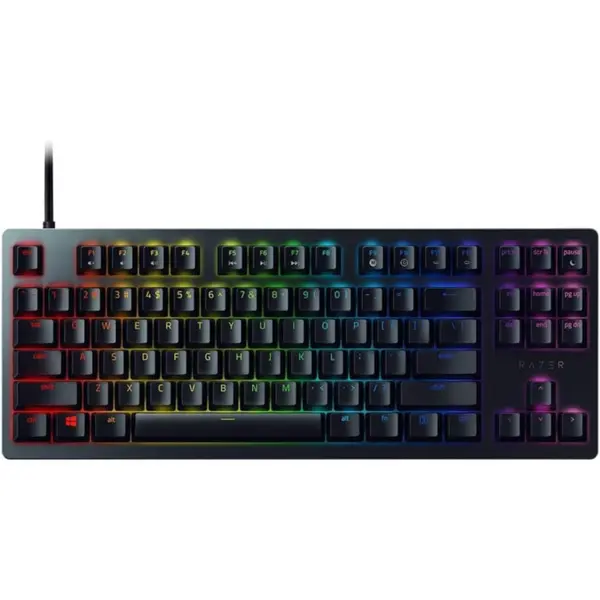 Razer Huntsman Mini Gaming Keyboard, Clicky Optical Switch, 60% Form Factor, Doubleshot PBT Keycaps, Black