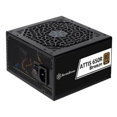 SilverStone Attis 650R 80+ Bronze 650W ATX 3.1 Power Supply Black