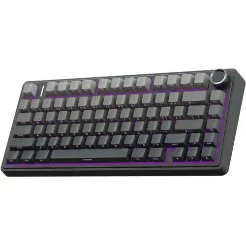 Aula F75 RGB Tri-Mode Type-C 75% 80-Key Gasket Structure Hot-Swap Mechanical Gaming Keyboard