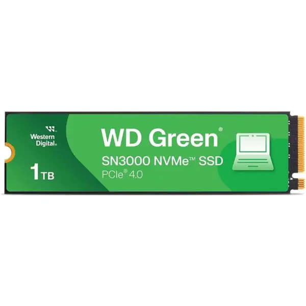 WD Green SN3000 1TB NVMe SSD M.2 2280 5000MB/s PCIe Gen4