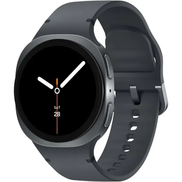 Samsung Galaxy Watch 8 (2025) 40mm Bluetooth Smartwatch – Cushion Design, Fitness & Sleep Coaching, Heart Rate Tracking (Graphite)