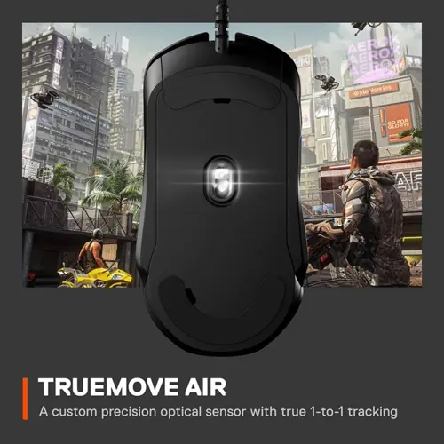 SteelSeries Rival 5 Gaming Mouse - PrismSync RGB Lighting - FPS, MOBA, MMO, Battle Royale - Black
