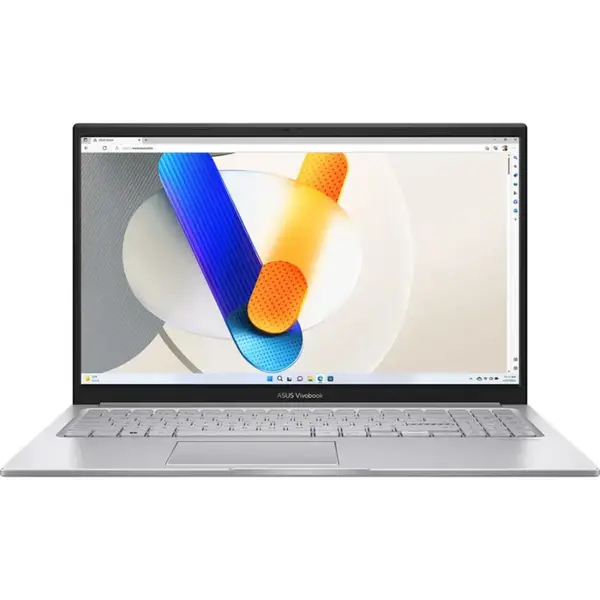 Asus VivoBook 15 X1504VA-NJ104 Laptop, Intel Core i5-1335U, 8GB DDR4, 512GB SSD, 15.6" FHD, Cool Silver (Official Warranty)