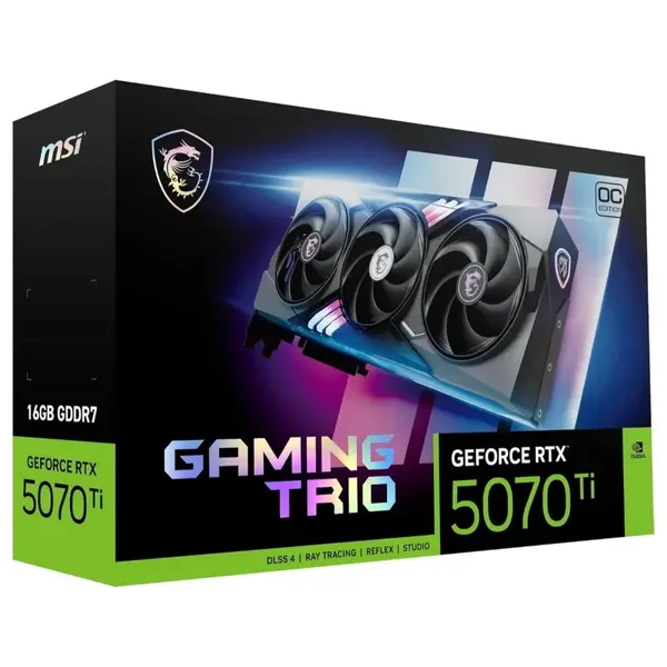 MSI GeForce RTX 5070 Ti 16G Gaming Trio OC Plus Graphics Card