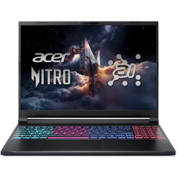 Acer Nitro V 16S AI ANV16S-41-R89V Gaming Laptop, Ryzen 7 260, 16GB DDR5, 512GB SSD, RTX 5060 8GB, 16" WUXGA 180Hz, Windows 11, RGB Keyboard, Black (Official Warranty)