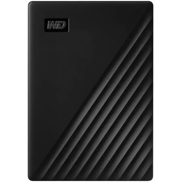 WD My Passport Portable External Hard Drive, 2TB USB 3.1/USB 3.0 Compatible Black WDBYVG0020BBK-WESN