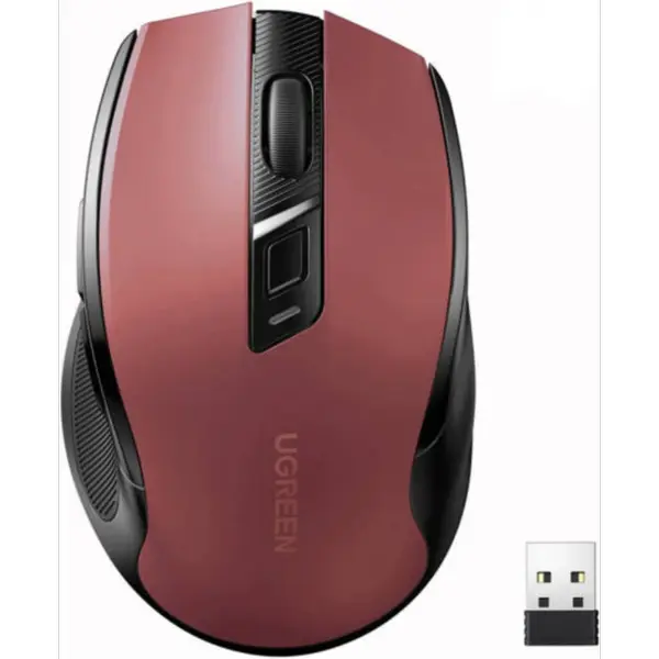 UGREEN 25752 Ergonomic Contoured-Shape Design Wireless mouse