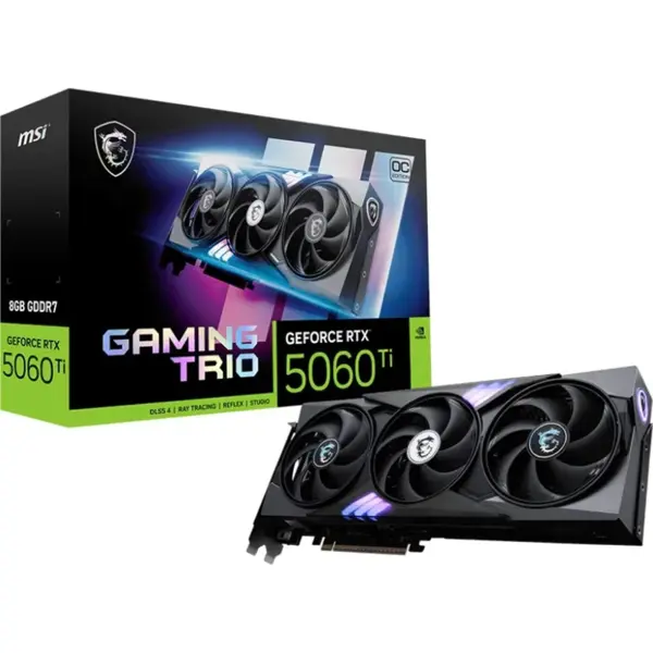 MSI GeForce RTX 5060 Ti 8GB Gaming Trio OC Graphics Card