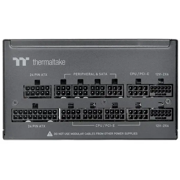 Thermaltake Toughpower PT 1200W Power Supply, ATX 3.1, 80 Plus Platinum, Full Modular, PCIe Gen 5.1