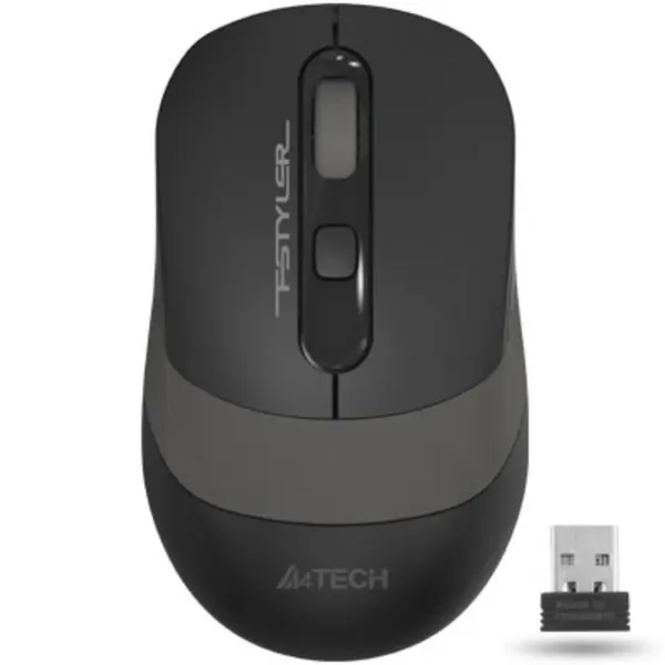 A4tech FG10S 2.4G Wireless Mouse - Grey
