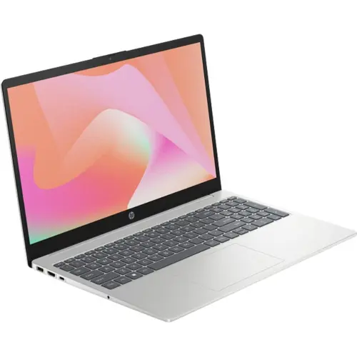 HP 15-FD0532NIA Laptop, Intel Core i3-1315U 4GB DDR4 256GB SSD Backlit KB 15.6" FHD Display | Silver