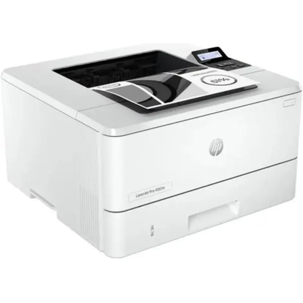 HP LaserJet Pro 4003n Printer, Monochrome Laser, Up to 40 ppm, 1200 x 1200 dpi, 100+250-Sheet Input, 150-Sheet Output, 2-Line Backlit LCD