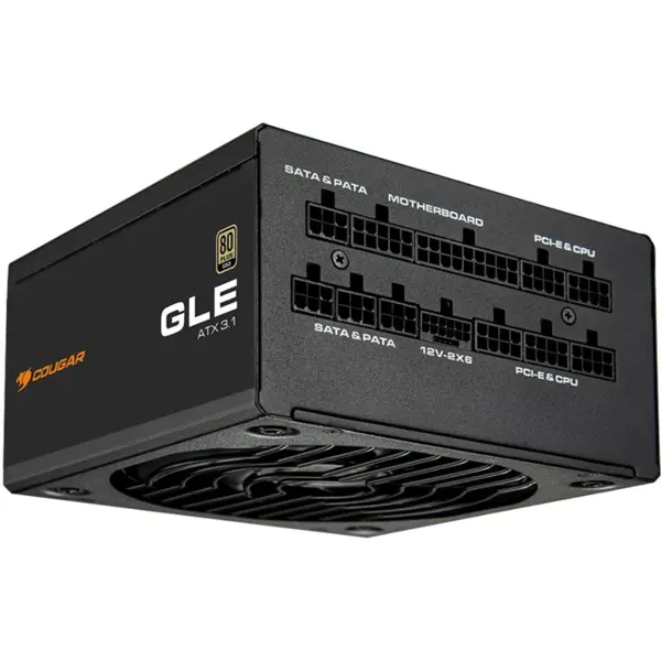 Cougar GLE 1000W Power Supply, ATX 3.1 Certified, 80 PLUS Gold, PCI Express 5.1