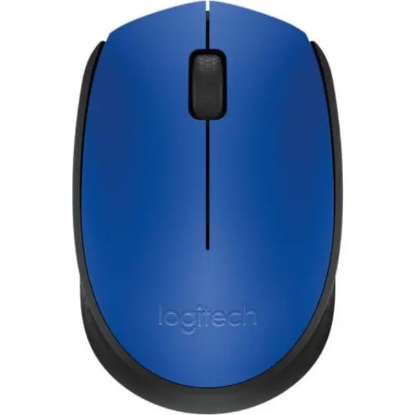 Logitech M171 Wireless Mouse - Blue / Black 