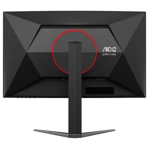 AOC CQ27G4 Curved Gaming Monitor, 27", QHD 2560 x 1440, 180Hz, Fast VA, 0.5ms MPRT, HDR10, Adaptive Sync, Black and Red