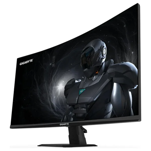 Gigabyte GS27FC2 Curved Gaming Monitor 27 Inch FHD 240Hz 1ms VA 1500R HDR 10 125% sRGB HDMI 2.0 DisplayPort 1.4, AMD FreeSync Premium
