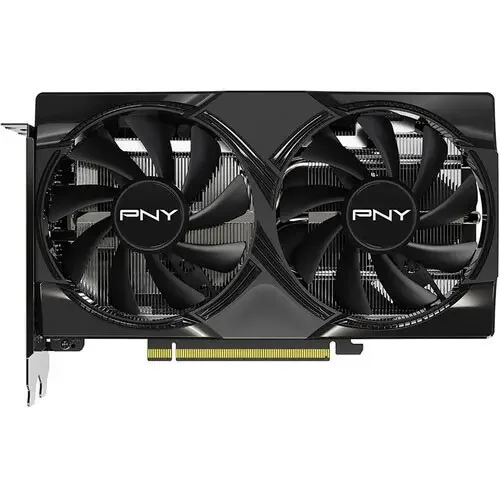 PNY NVIDIA GeForce RTX 5060 8GB OC Dual Fan Graphics Card, VCG50608DFXPB1-O Black