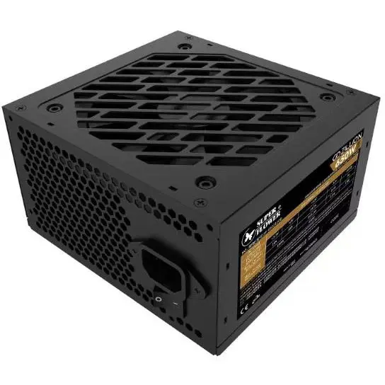 Super Flower Zillion 650W 80 Plus Bronze Power Supply, All Black Flat Cables, DC-DC, 105°C Capacitor
