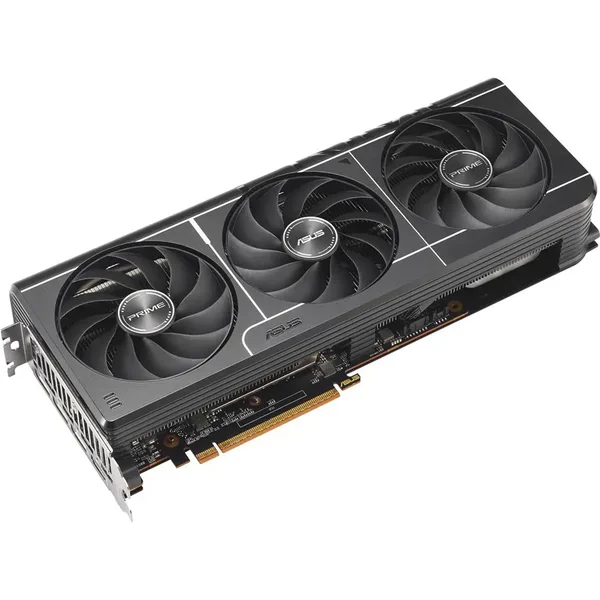 ASUS Prime Radeon RX 9070 XT OC Edition Graphics Card, 16GB GDDR6, PCI Express 5.0, HDMI 2.1b and 3x DisplayPort 2.1a, 2.5 Slot, PRIME-RX9070XT-O16G