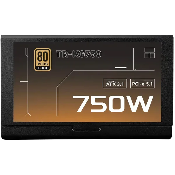 Thermalright KG-750 750W 80 Plus Gold Fully Modular Power Supply, Intel ATX 3.1 Certified, DC-DC Circuit Design