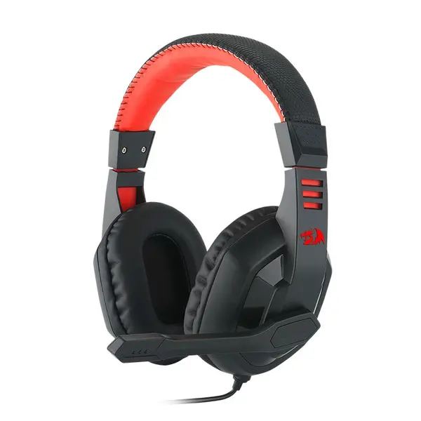 Redragon ARES H120 Wired Gaming Headset with Noise Cancelling Microphone | Stereo Gaming Headphones for PC, Laptop & Console
