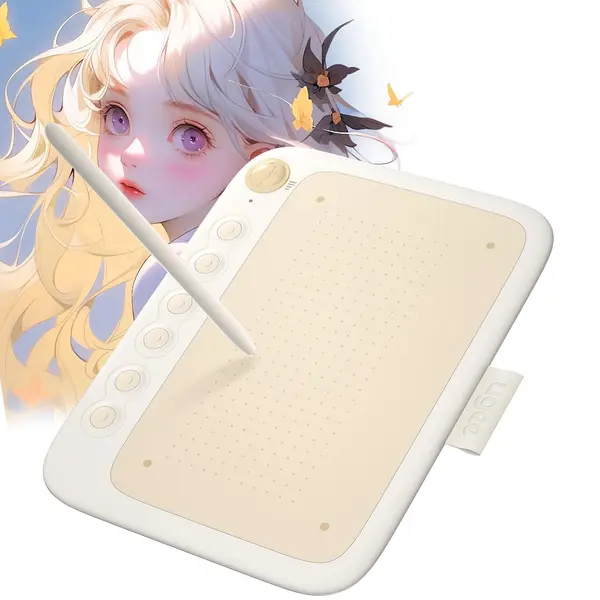 UGEE Q6 Bluetooth Wireless Drawing Tablet with 8192 Pressure Sensitivity & Dial Controller