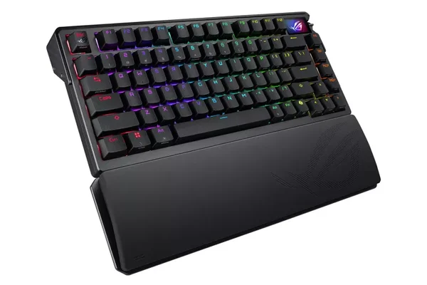ASUS ROG Azoth PBT Wireless Gaming Keyboard – NX Snow Switch RGB 75% Mechanical Keyboard