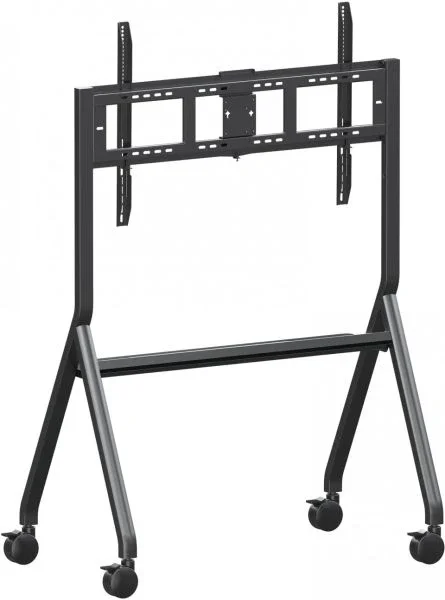 ViewSonic VB-STND-009 Slim Trolley Cart Mobile Floor Stand for 55-105" ViewBoard Interactive Displays - 120kg Capacity with Lockable Wheels
