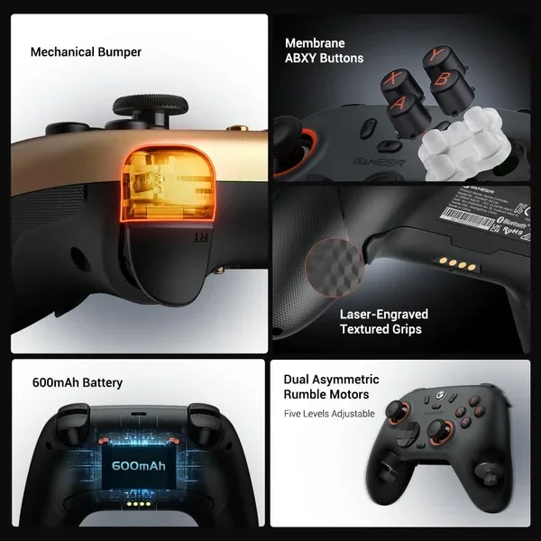 GameSir Nova 2 Lite Multiplatform Controller - Midnight Gray