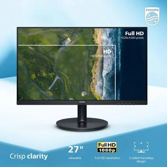 Philips Evnia 27M2N3500UK 27" QHD Gaming Monitor – 320Hz/340Hz OC, Fast IPS, G-Sync, HDMI 2.1
