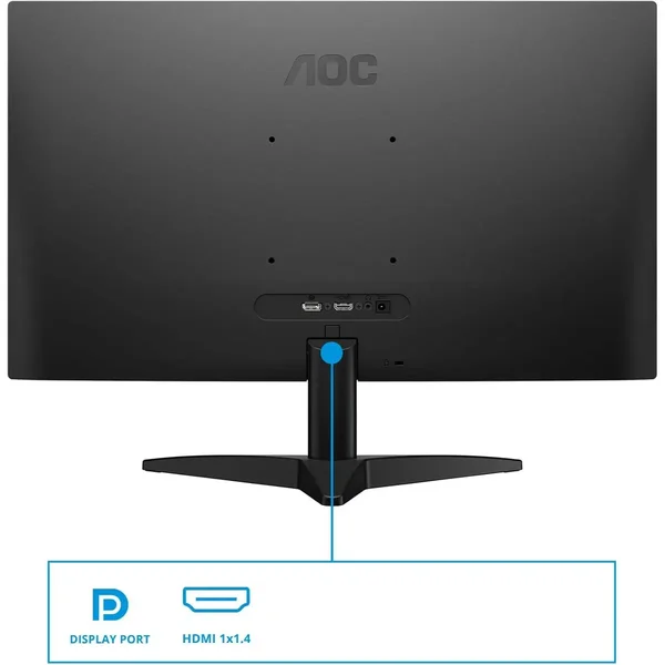 AOC 24B36X 23.8" 3-Sided Frameless Gaming Monitor – 144Hz, IPS, FHD, HDR10, 6 Game Modes