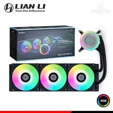 Lian Li GA2L36RB Galahad II Lite 360 360mm RGB AIO Liquid CPU Cooler – Black, Intel & AMD